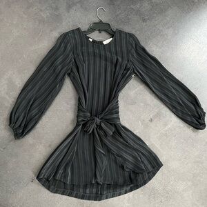 Fifteen Tweny Juno Mini Tie-Waist Dress